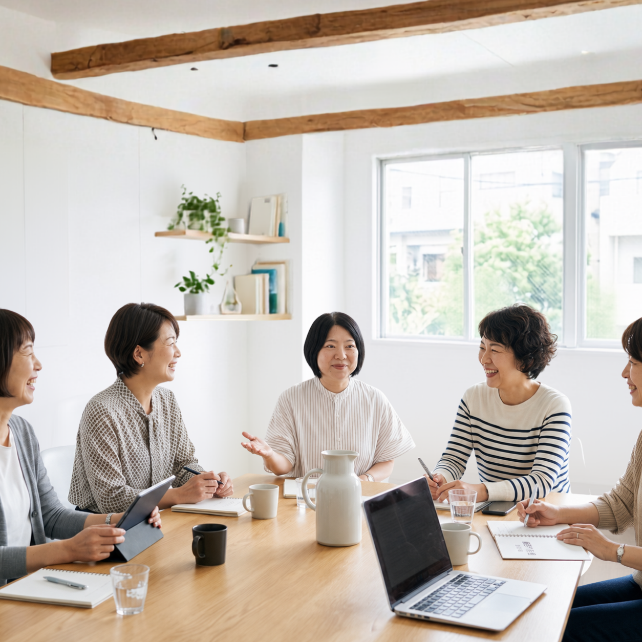 暮らし会議のグループディスカッションの様子
